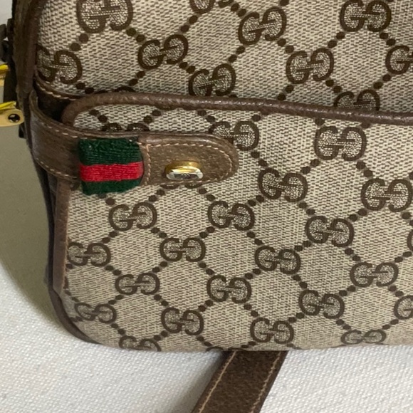 Gucci vintage GG Supreme Web Sherry Line Shoulder Bag - Picture 8 of 16